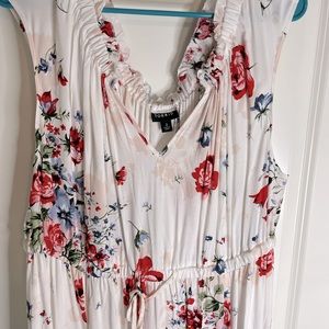 NWOT 2x Torrid floral maxi dress